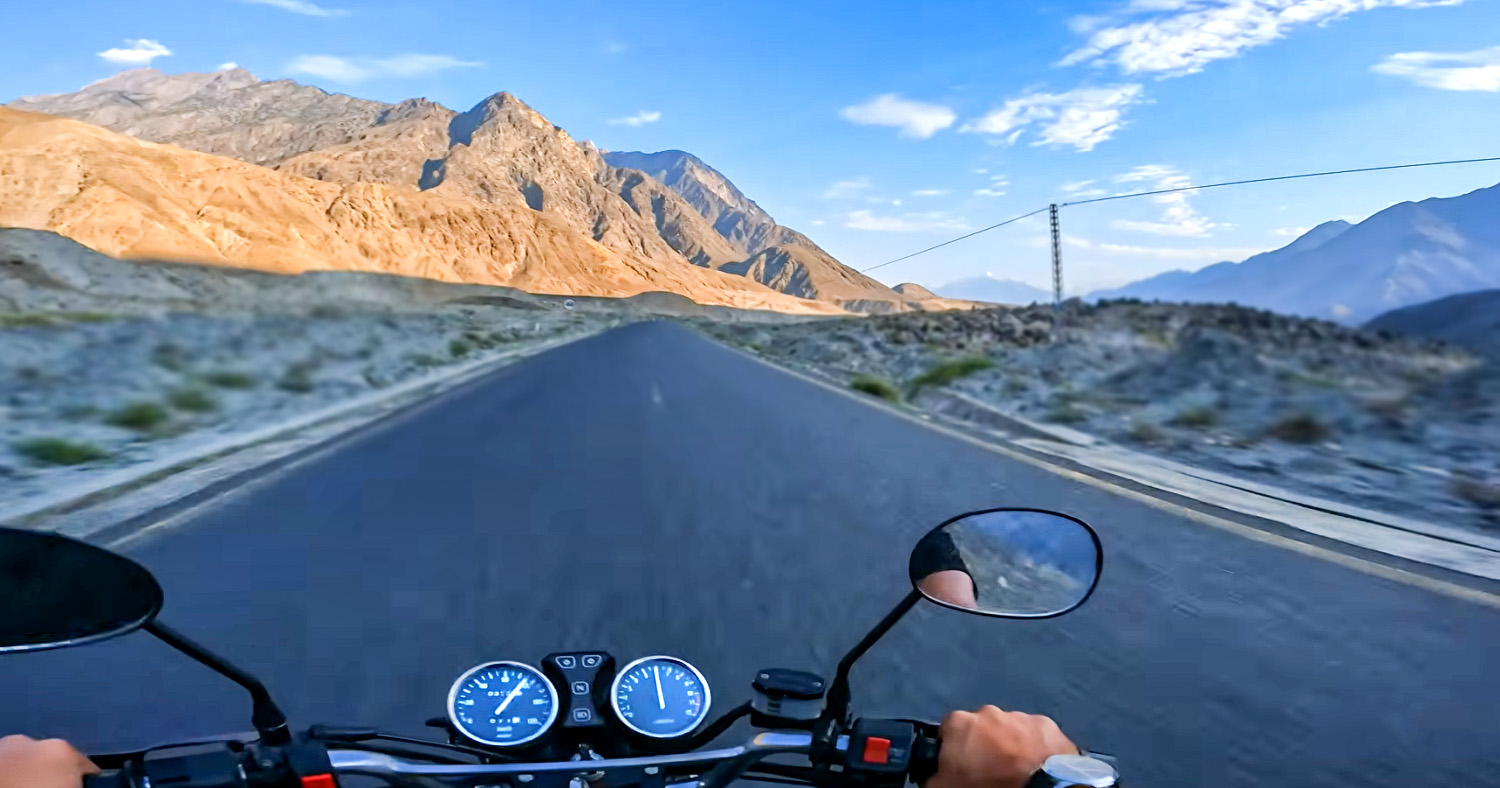 Amikor elfogy a levegő… – Tamás pakisztáni motorostúrája