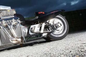 rapom v8 mopar engine ice racing drag 1200 horse power fuel dragbike