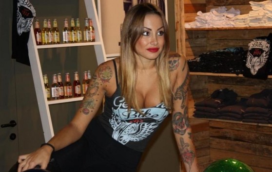 Tattoed girl