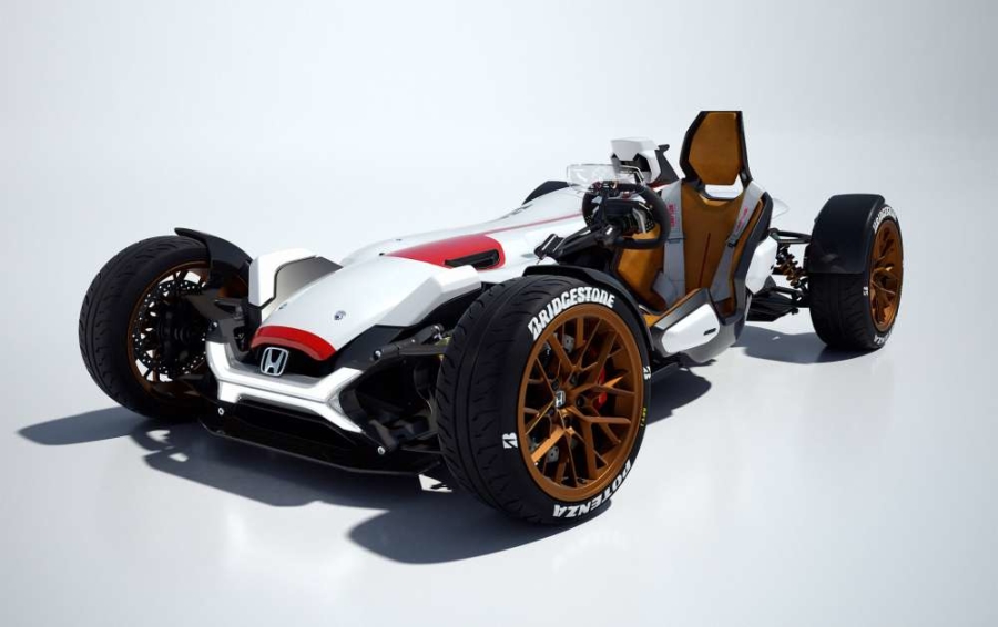 Honda Project 2&4 - ez tényleg brutális lett, egy középméretű motor tömeg/teljesítmény arányával
