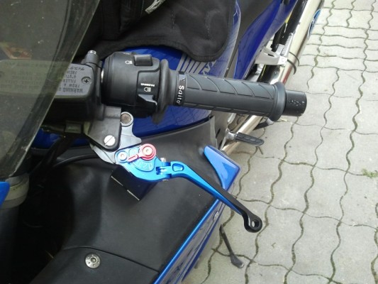Az új fékkarok főként esztétikai okokból kerültek fel a CBR-re